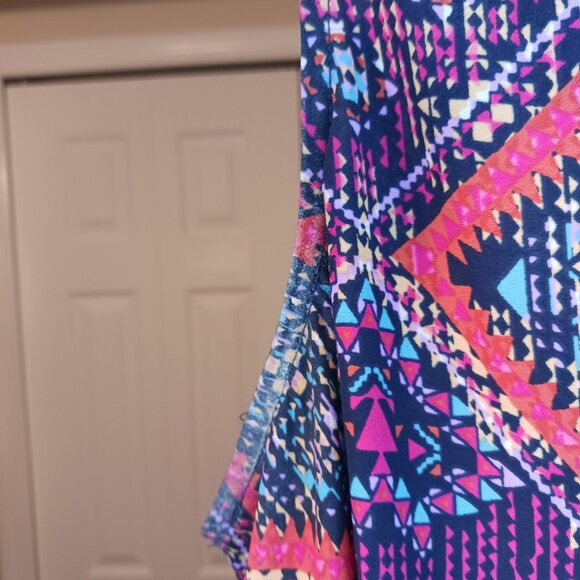 #75 Maurices Blue/Red Tank Top Size 1X - Picture 6 of 7